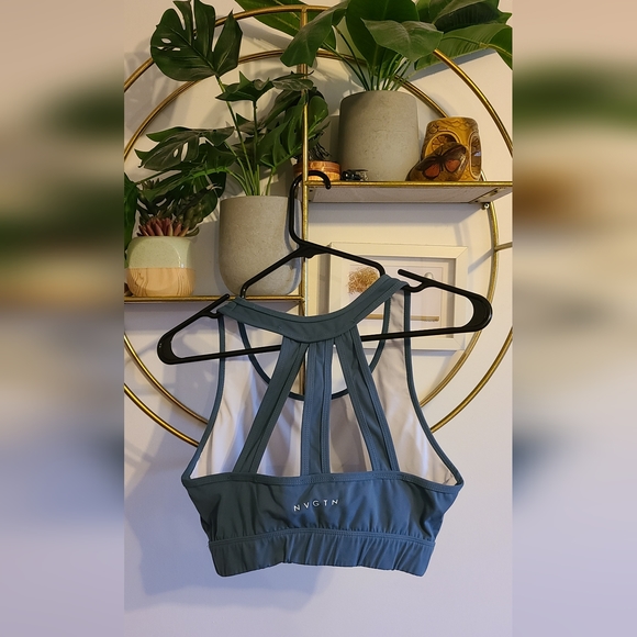 NVGTN Trio Bra in Steel Blue - Picture 4 of 4